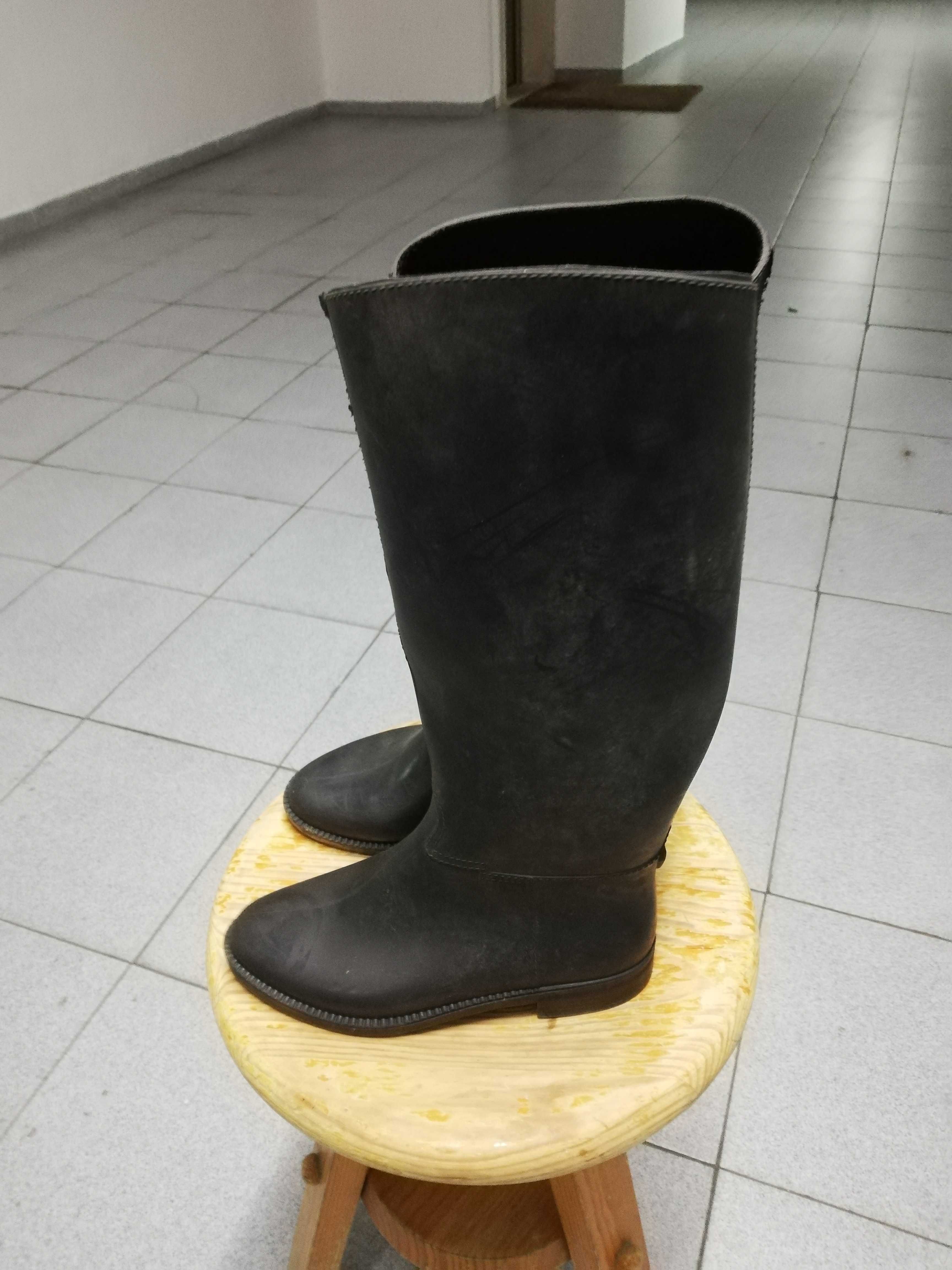 Botas de montar a cavalo criança nº 32