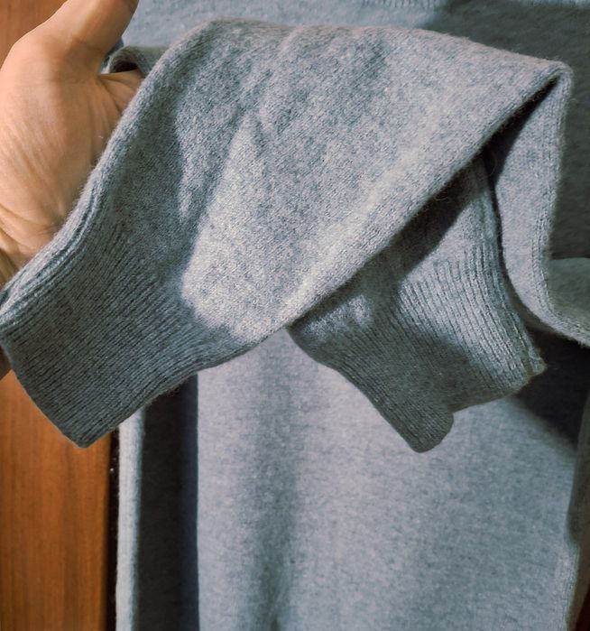 Джемпер свитер натуральная шерсть ягненка