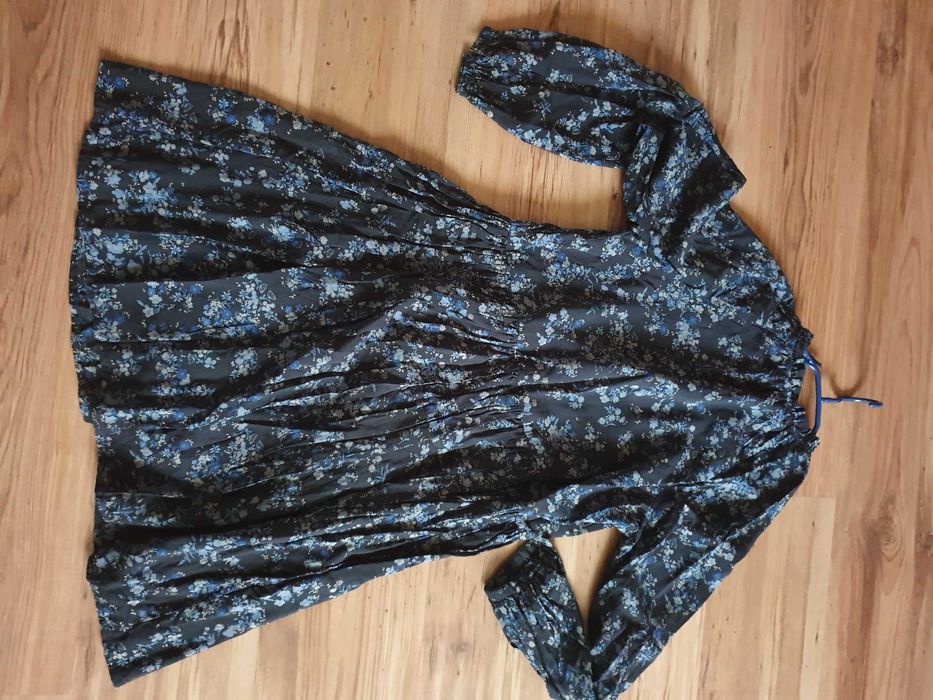 Sukienka wzorzysta kwiatuszki codzienna casualowa Big Star