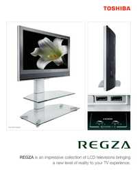 Стеклянный столик под телевизор Toshiba Regza (mv3wl66)