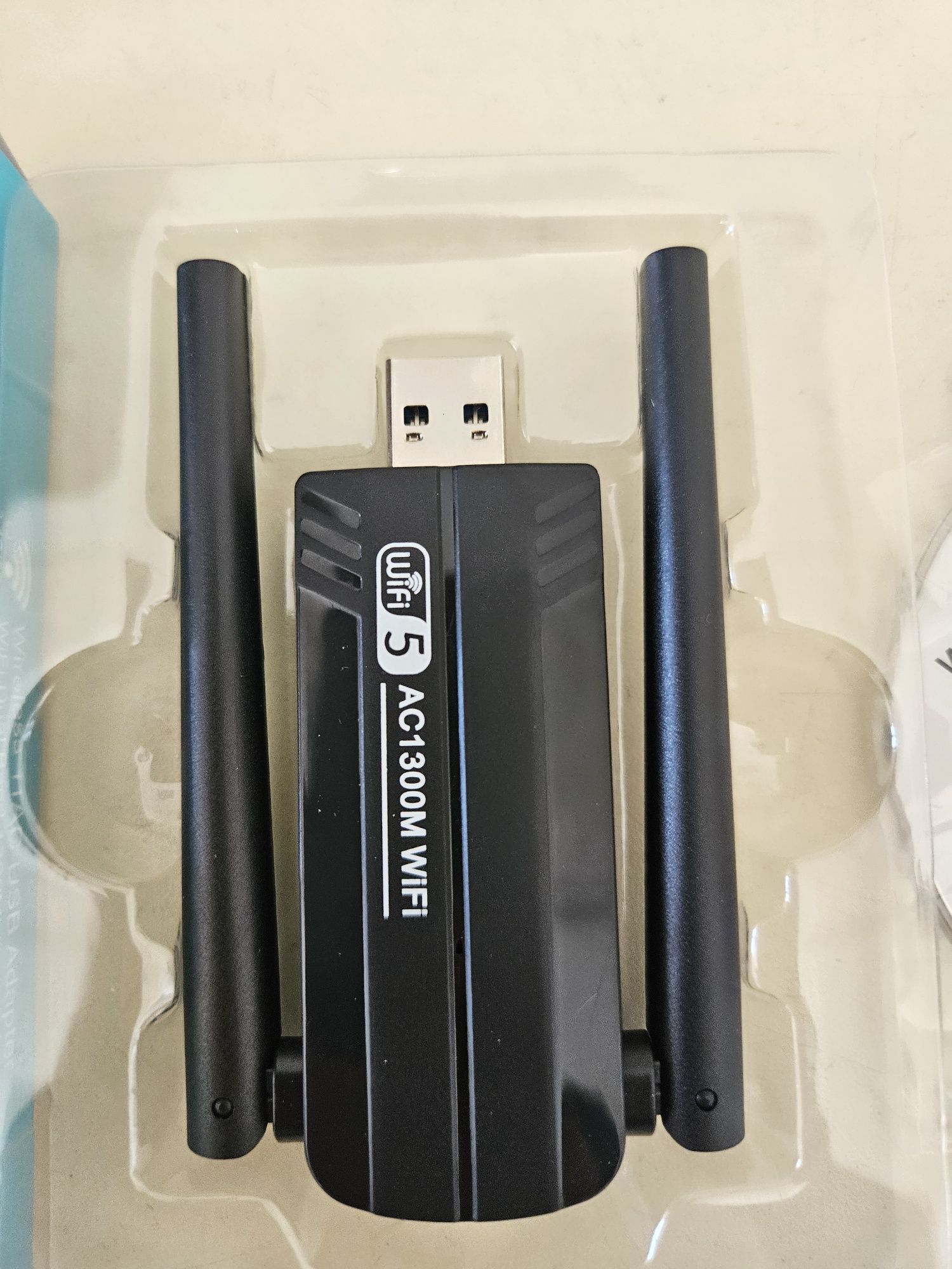 Двохдіапазонний USB 3.0 Wi-Fi 5 1300Mbps адаптер 2.4/5GHz