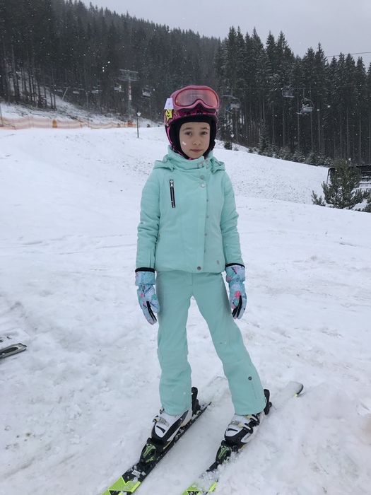 гірськолижний костюм для дівчинки  8-10 років