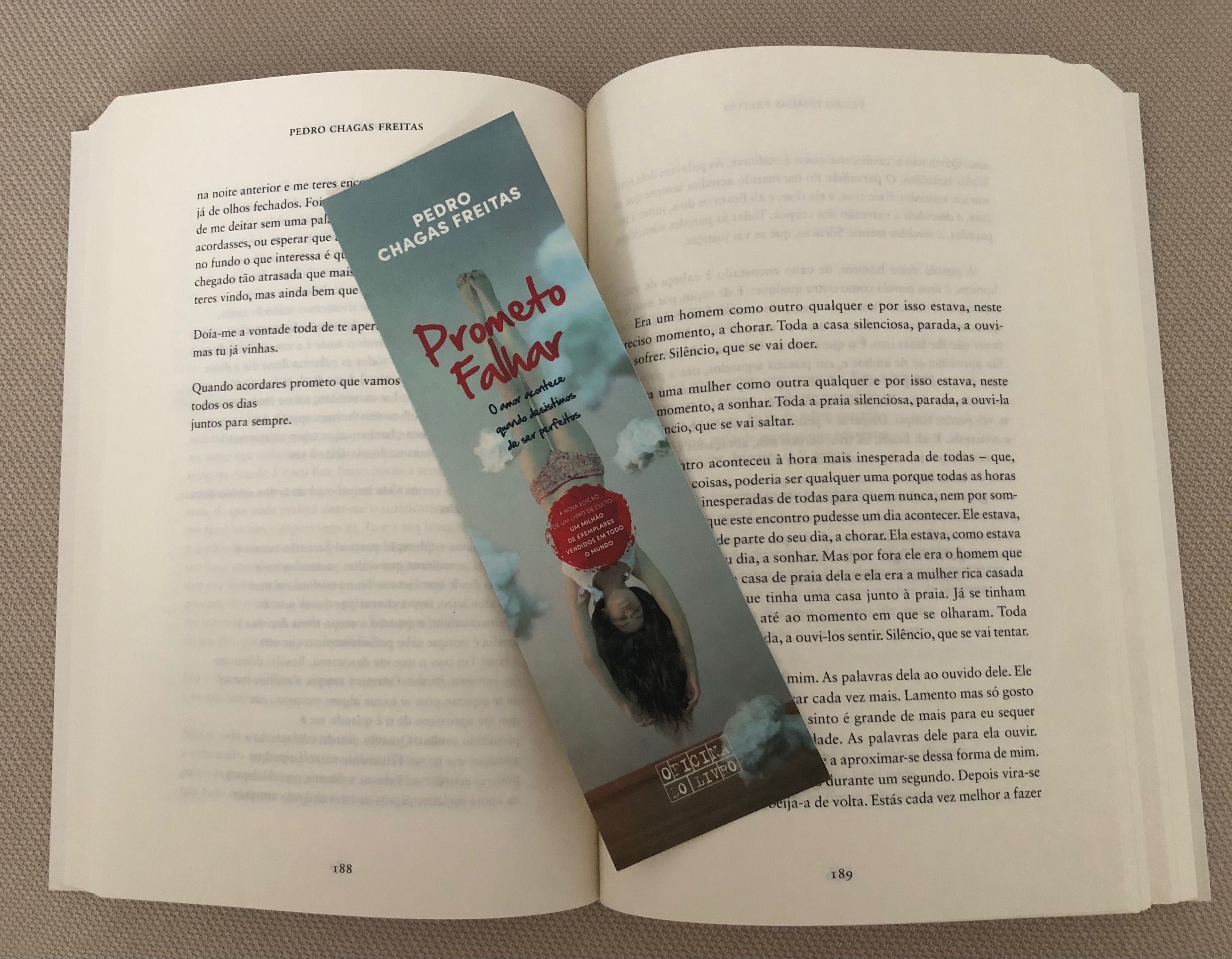 Livro prometo falhar
