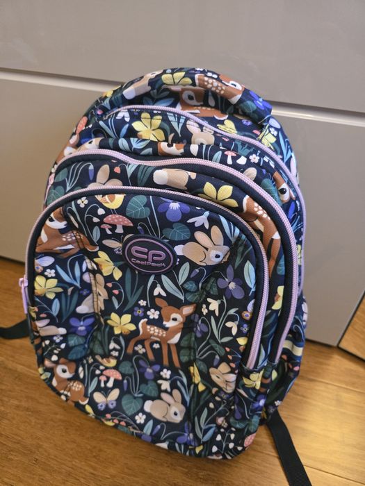 Plecak 3-komorowy CoolPack Forest z sarenką + worek na buty