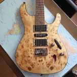 Ibanez S771 Poplar Burl Top s