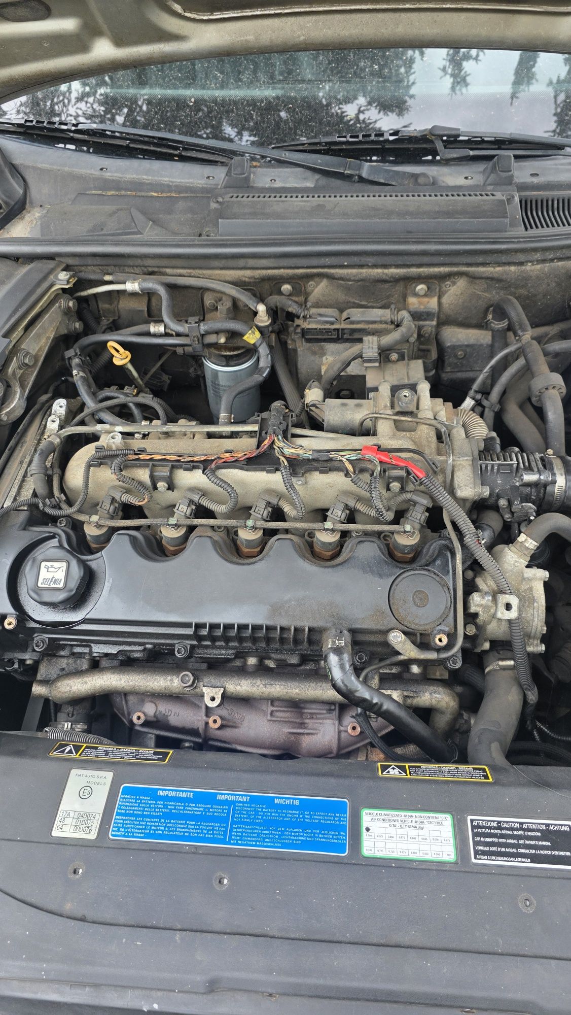 Silnik 2.4 Jtd 150km Alfa Romeo 166 . Części. Osprzęt. 2005r