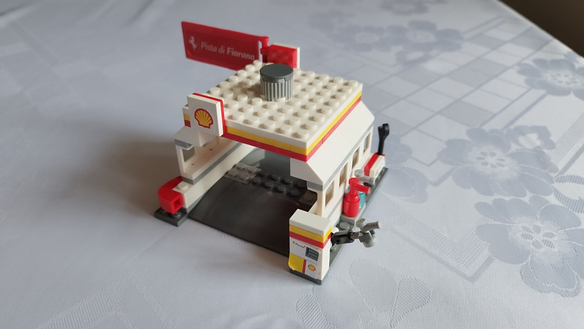Klocki LEGO 40195 stacja Shell bez pracownika i instrukcji