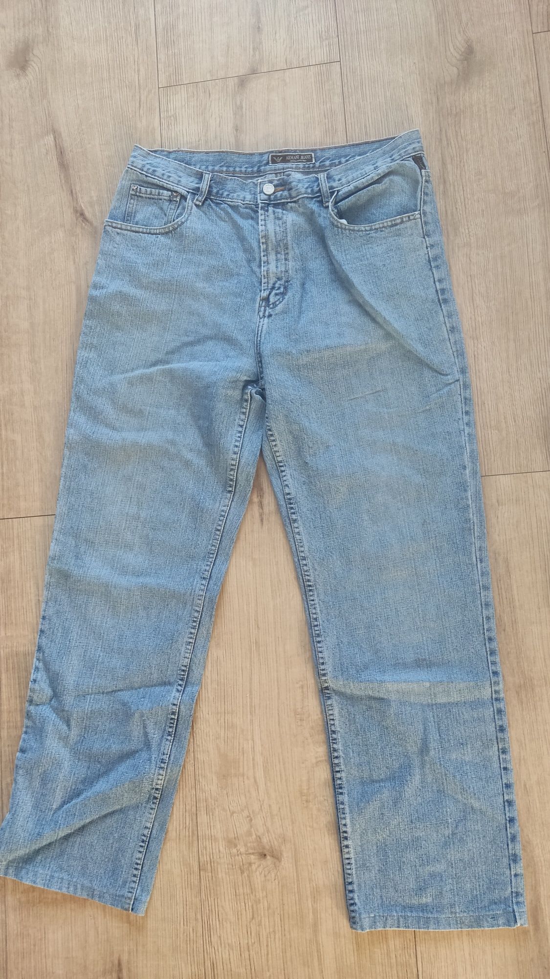 Jeansy męskie Armani jeans vintage