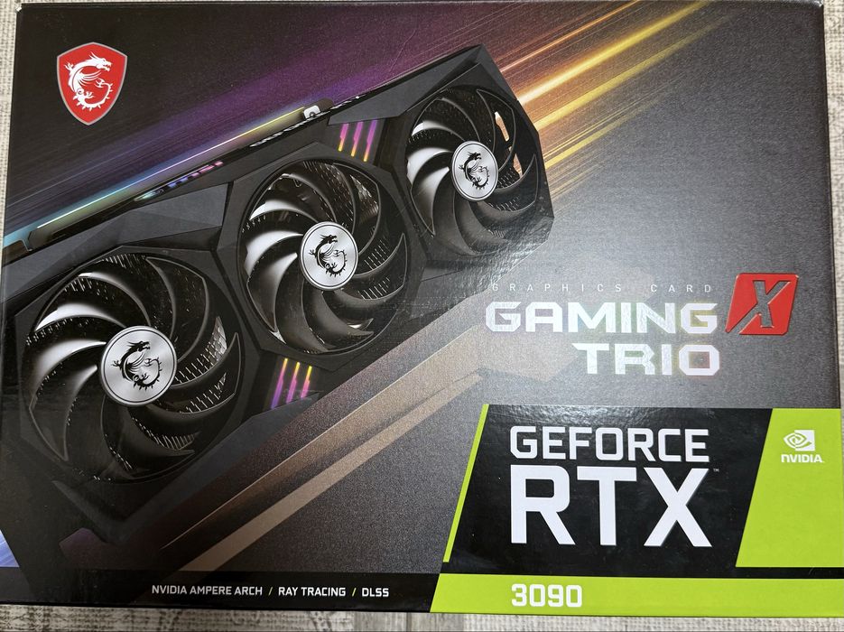 RTX 3090. MSI. Gaming trio. 24GB