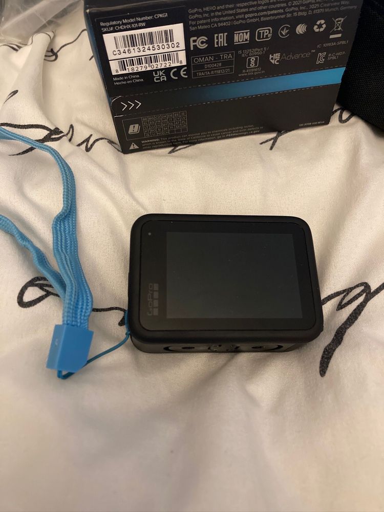 go pro hero 10 com diversos acessorios