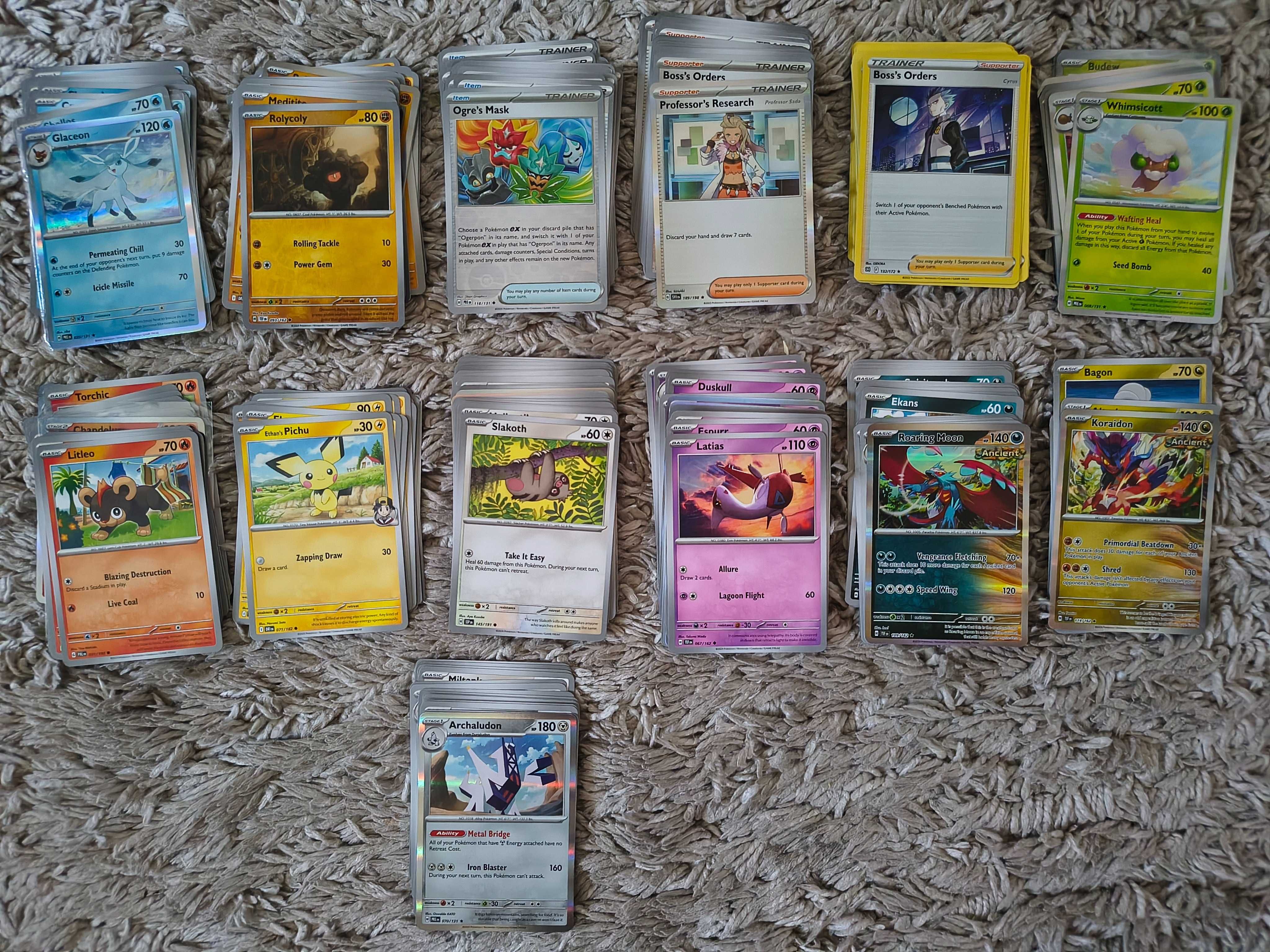 Zestaw kart Pokemon