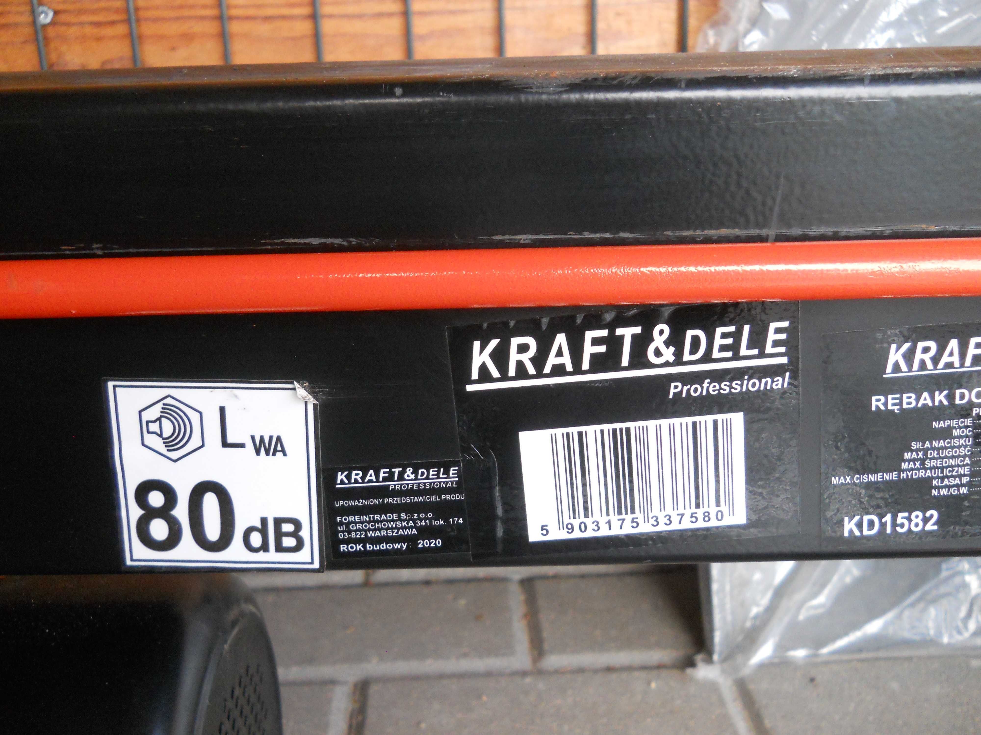 łuparka pozioma rębak do drewna nowa KRAFT&dele Professional PM7T-520
