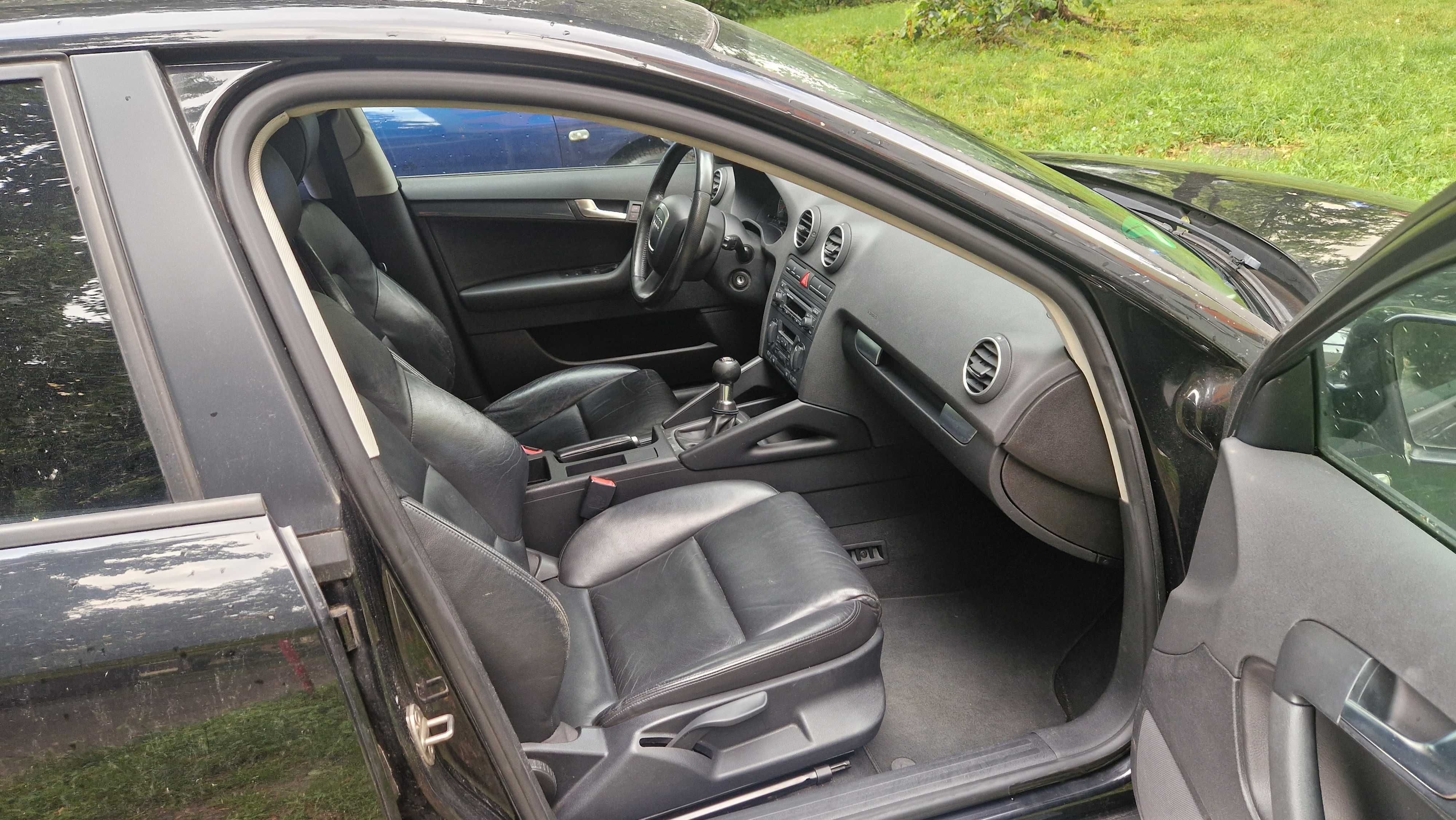 Audi A3 2.0 benz-5 drzwi super stan Model 2007