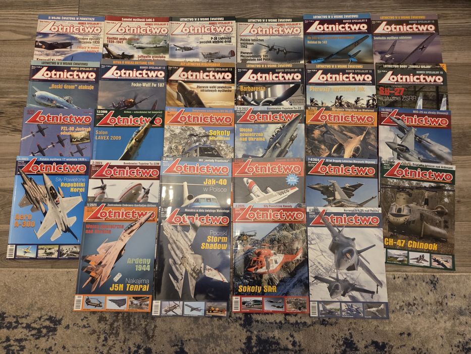 czasopismo Lotnictwo  2005 - 2025 50% oryginalnej ceny