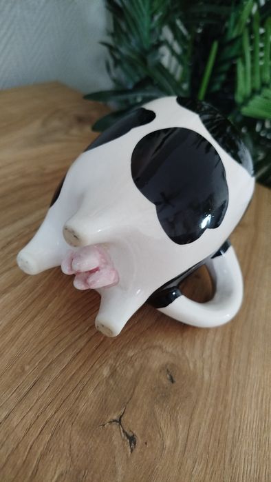 Kubek krowa kubek w krowie łaty