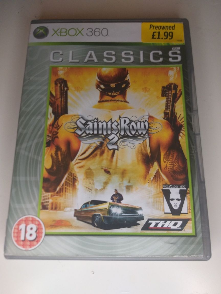 Gra Saints Row 2 Xbox 360 pudełkowa ENG strzelanka shooter