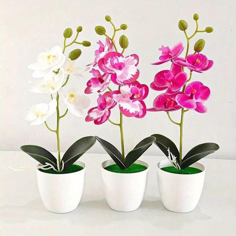 Sztuczny kwiat storczyk- orchidea