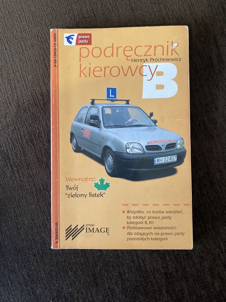 Podręcznik kierowcy B Henryk Próchniewicz