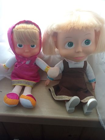 Zestaw zabawek  Masza mówiące lalki w j.polskim.