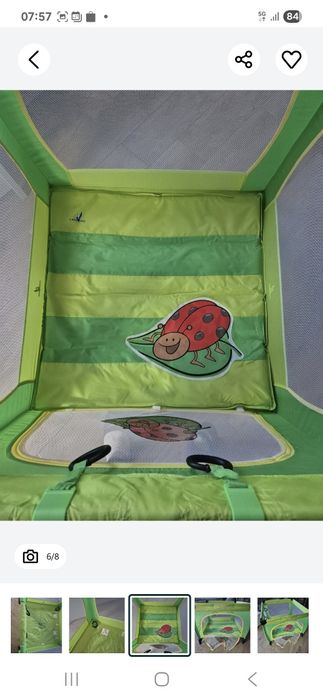 Kojec dla dziecka Caratero stan idealny