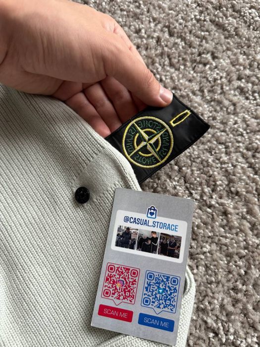 Свитер Stone Island Ribbed Soft Cotton