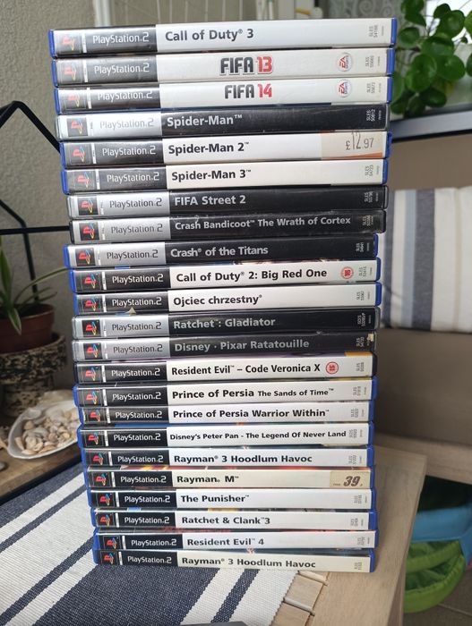 Konsola PlayStation 2 PS2 Slim pad karta okablowanie / gry ps2