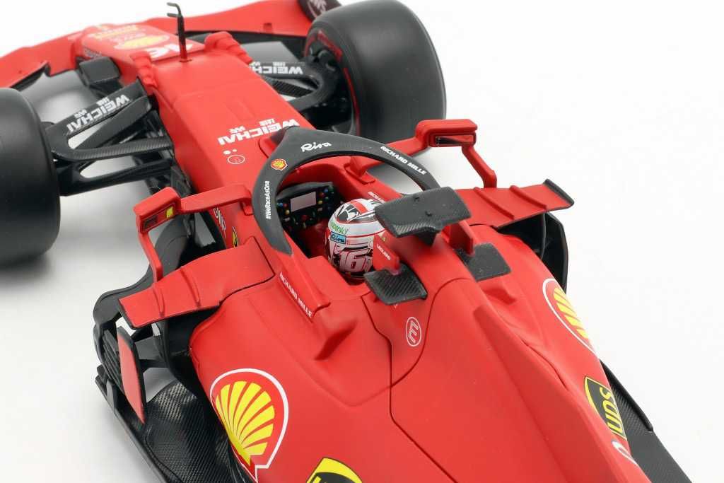 Model 1:18 Bburago Ferrari SF21 #16 F1 2021 Ch.Leclerc