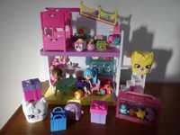 Shopkins - Shoppie doll mini (2) + casinha e acessórios