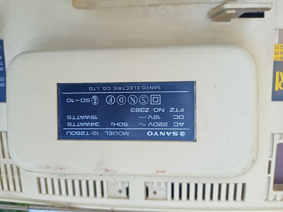 Telewizor Sanyo 12-T260U Zabytek Klasyk Wawa