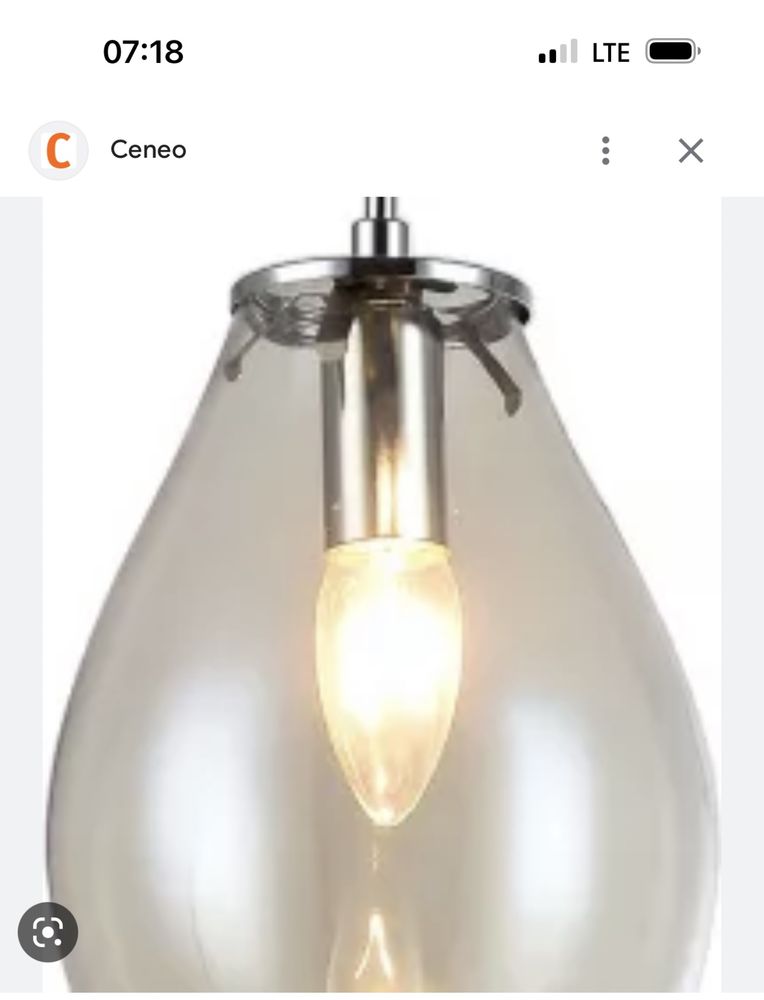 Lampa 3 punktowa sufitowa light Prestige bańki szklane kule