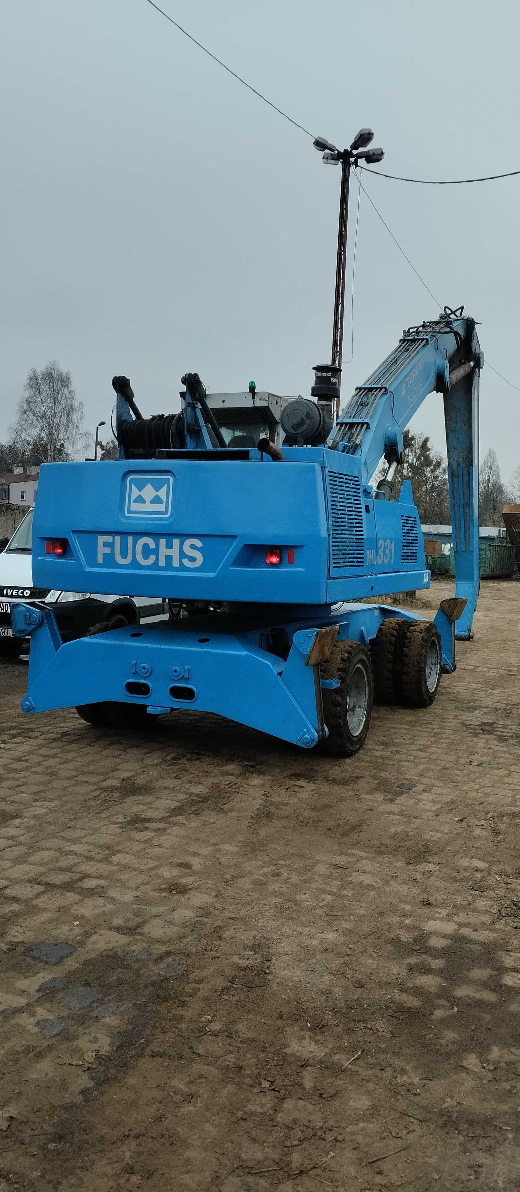 SPRZEDAM koparka Fuchs 331 MHL do złomu