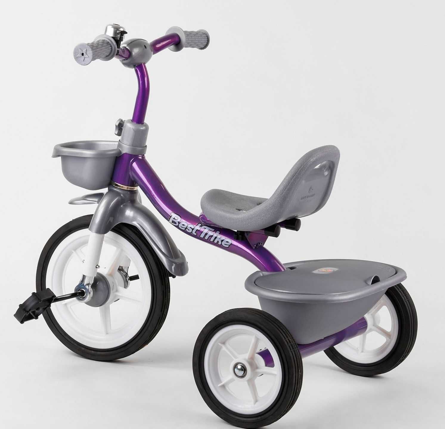 Хит! Детский трехколесный велосипед "Best Trike BS"(резина колесо)