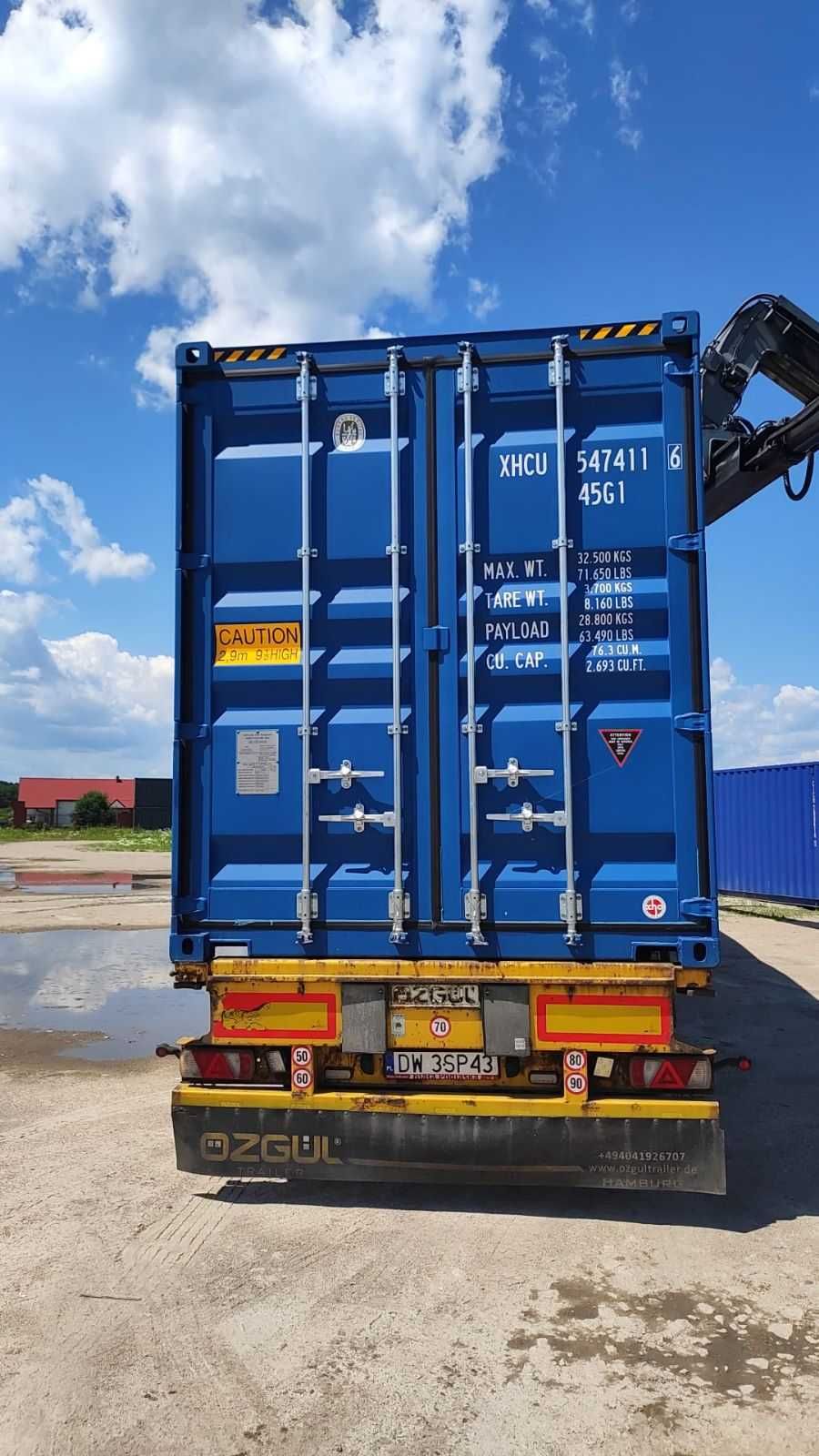 Kontener morski magazynowy 40 DV/HC 12 metrowy, 2022, duży wybór!
