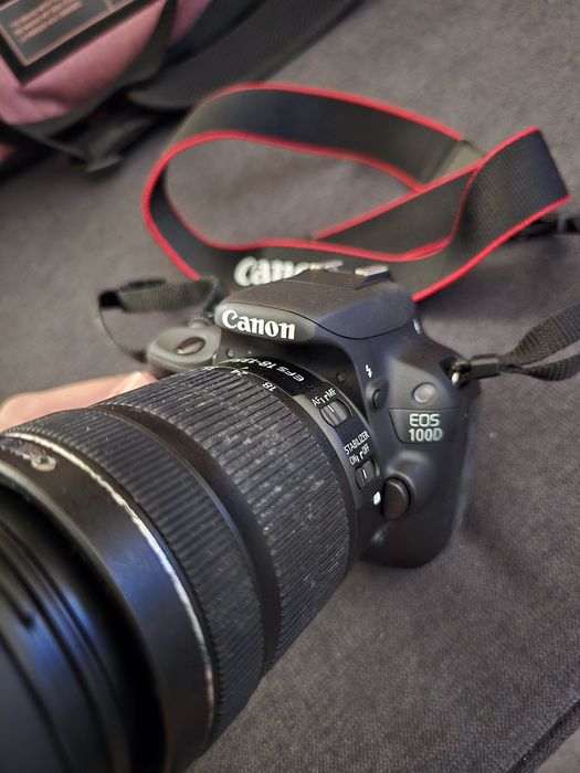 Vendo Canon eos 100D + acessórios