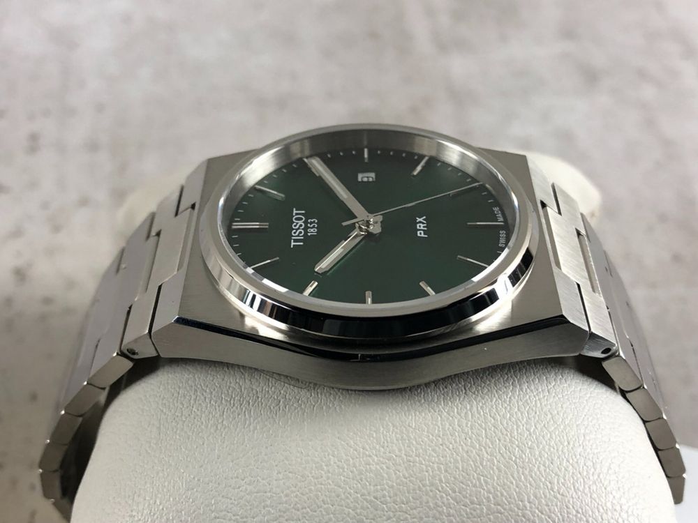 Tissot PRX Quartz 40mm Green Dial – NOWY | Full Set | Gwarancja