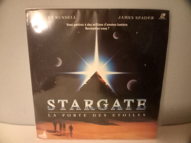 Stargate edicao rara em Laserdisc disco duplo