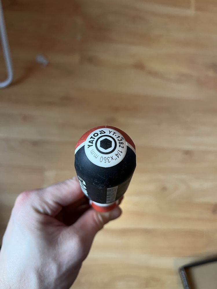 Wkretak giętki Yato 1/4 x 380 mm