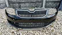 Zderzak przedni bez otworow LF9R Skoda Octavia 3 III 5E 12- przedlift