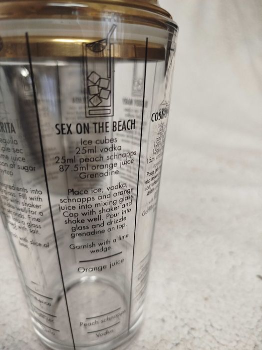 Stylowy zestaw barowy – shaker 450 ml + 2 wiaderka do lodu