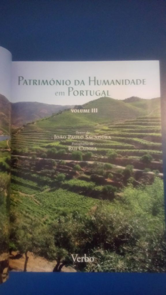 Colecção 3 volumes Património da Humanidade em Portugal