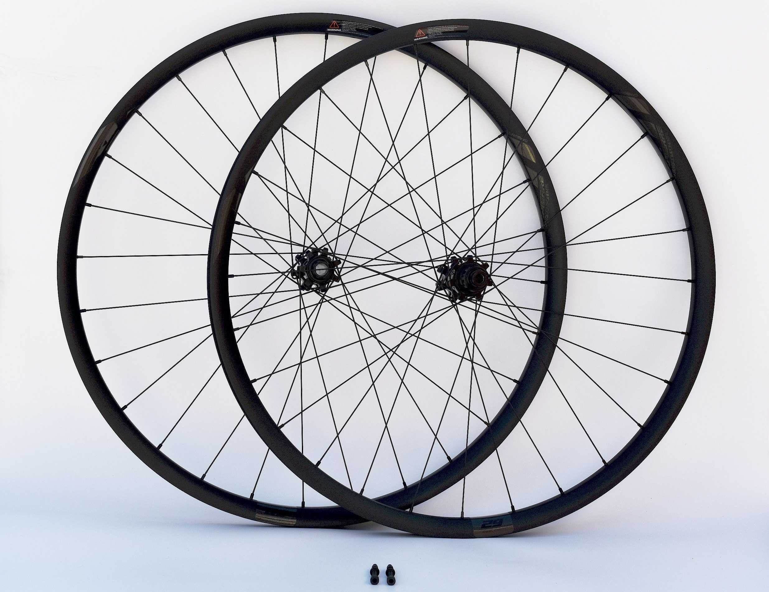 NOWE koła CARBON 29" Shimano xD 1720g szer. wew. 30mm Boost przód tył