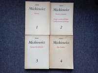 Twórczość Mickiewicza w 4 Tomach