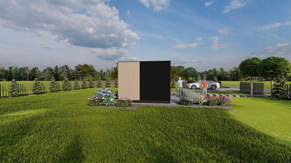 Dom Domek modułowy mobilny BEZ POZWOLENIA zezwolenia zgłoszenia Altana