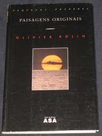 Livro Paisagens Originais Olivier Rolin Asa