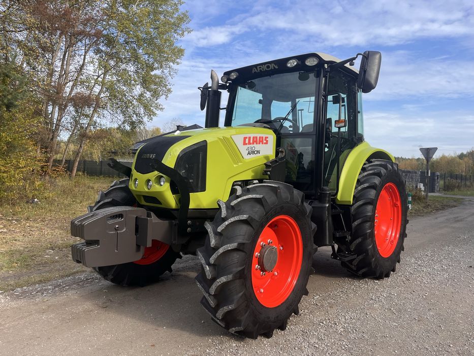 Claas arion 430 oryginał obciazniki nowe opony(nie arion 520/510/420)