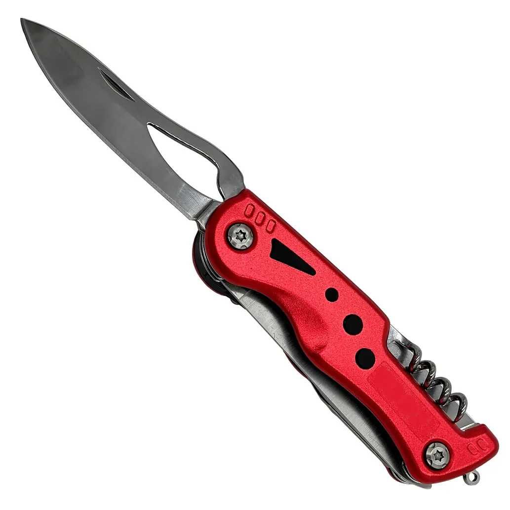Multitool scyzoryk składany latarka survival outdoor 12w1 - Foxter
