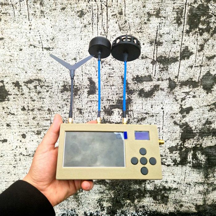 Детектор FPV-дронів "Стевія Fly  1.2 3.3 5.8 ггц