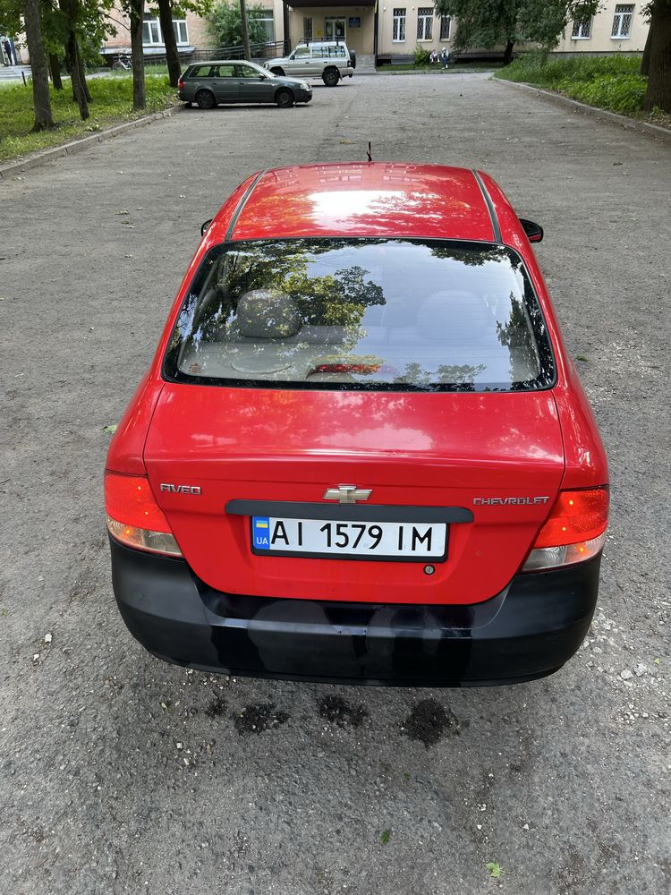Chevrolet Aveo 1.5 газ/бенз