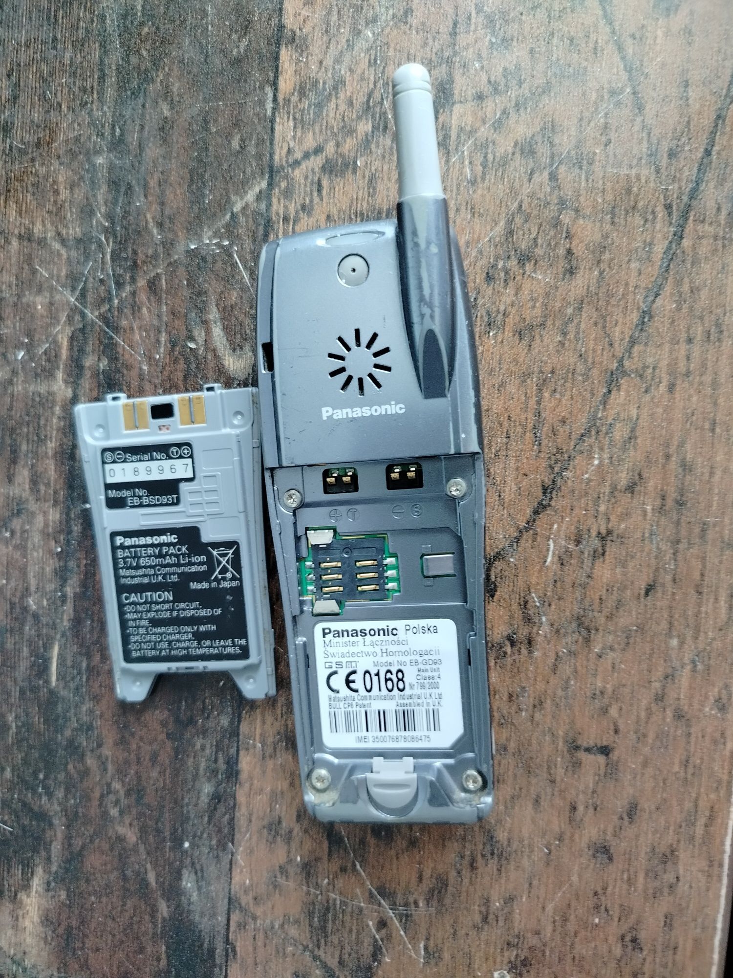 Telefon Panasonic EB-GD93