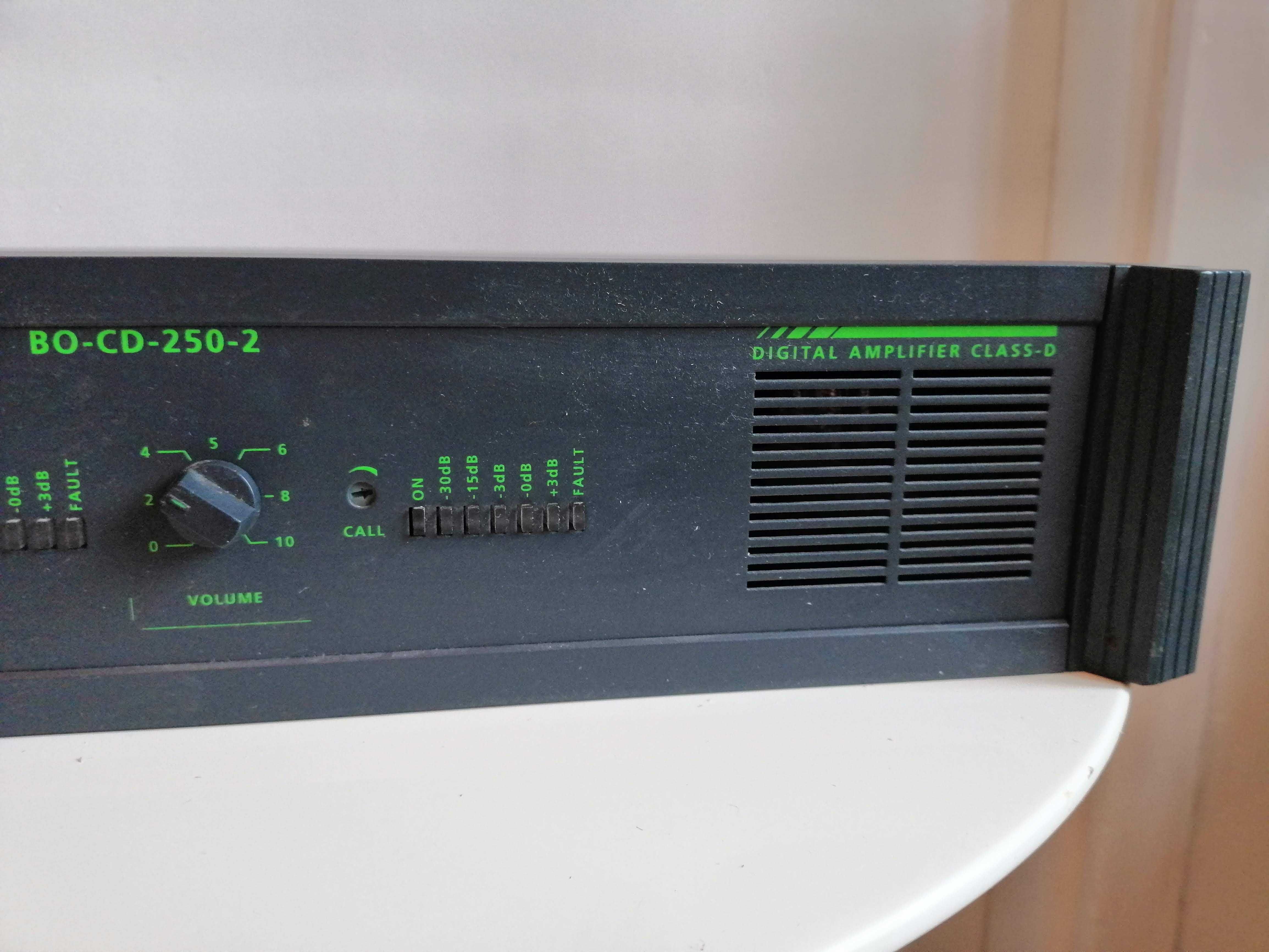 WZMACNIACZ Amplifiers BO-CD-250-2 G+M Elektronik APS AproSys